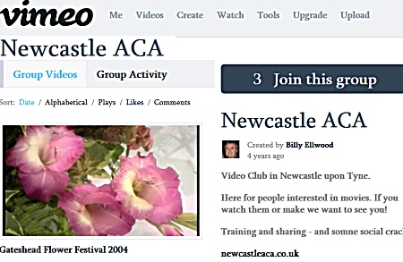 Newcastle ACA Vimeo Channel.