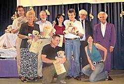 Some of the prizewinners at the 2006 Festival of Nations.