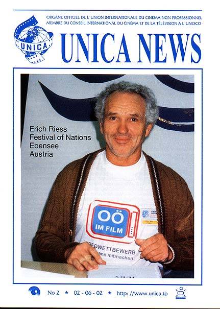 Cover of the June 2002 issue featuring Erich Riess.