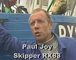 Skipper: Paul Joy