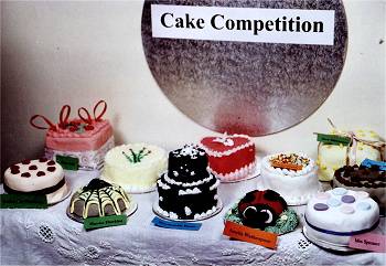 Still of the cake competition from 'The Grand Sale'.