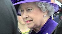 Queen Elizabeth II in 'On the Road to Passchendaele'.