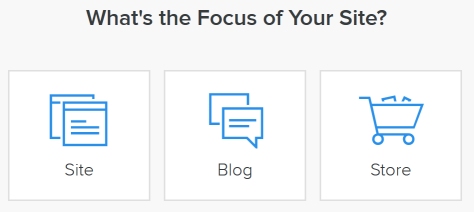 Select the focus of site window.