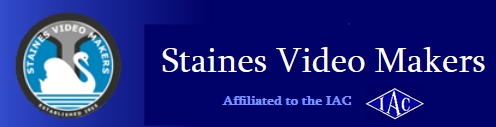 The banner for Staines Video Makers website.