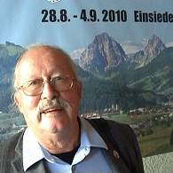 Portrait of Alois Urbanek at UNICA 2010 in Einsiedeln.