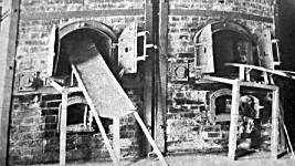 The ovens at Auschwitz.