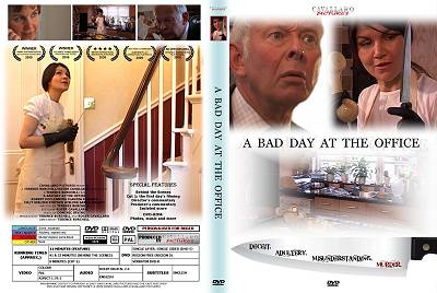 The DVD cover for 'A Bad Day at the Office'.