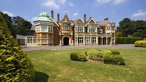 Photograph of the Bletchley Park House today.