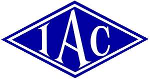 IAC logo.  